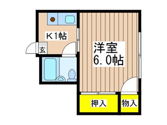 間取図 ヴィレッヂ木下