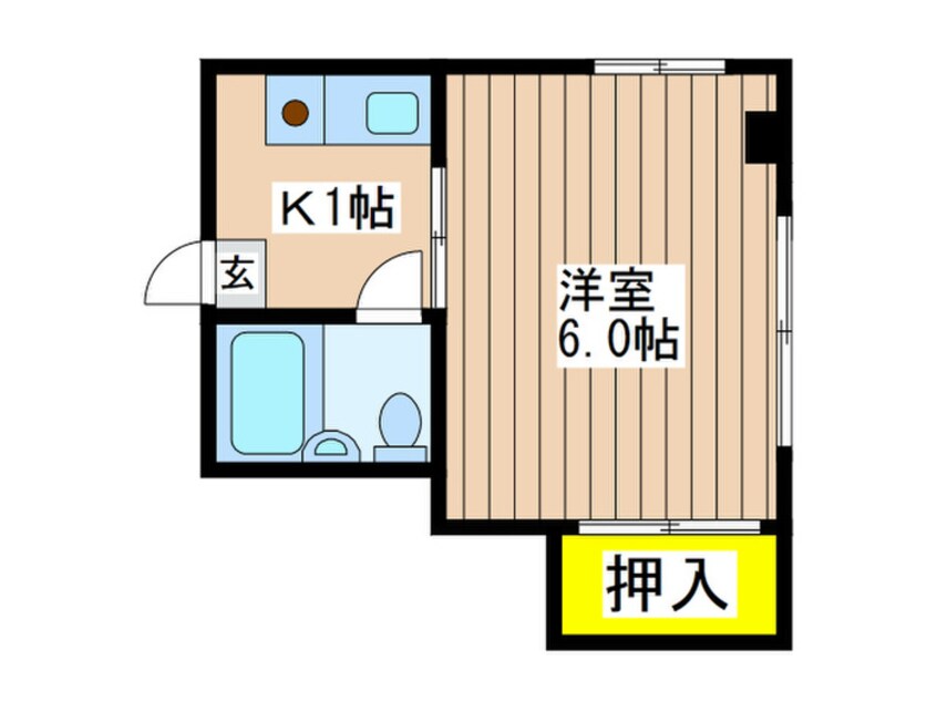 間取図 ヴィレッヂ木下