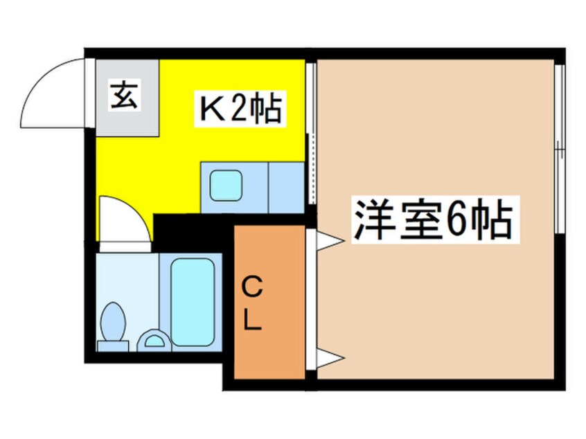 間取図 ヴィレッヂ木下