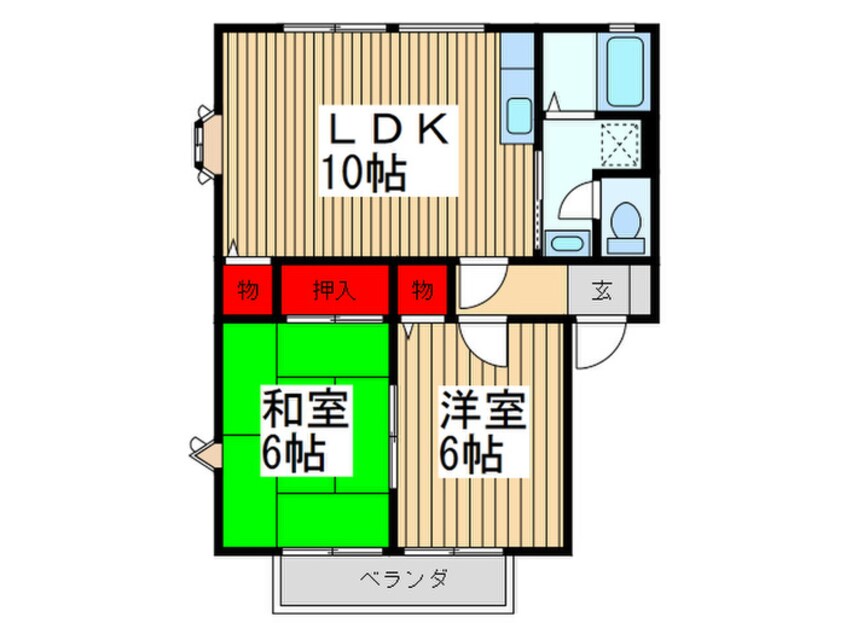 間取図 アメニティⅡ番館