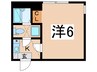 コンフォメゾンｕｒａｇａ 1Kの間取り