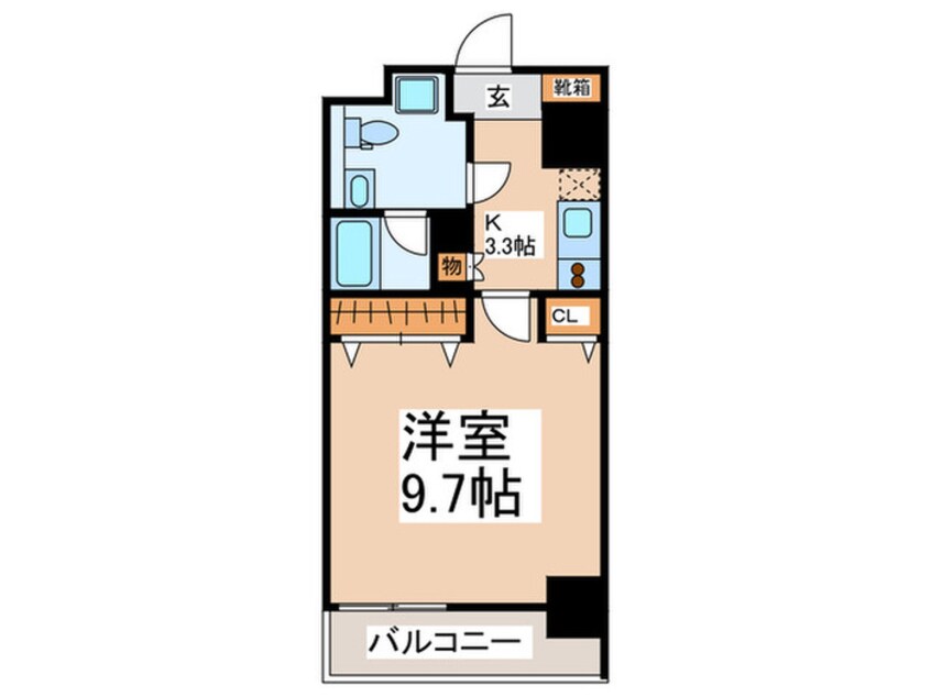 間取図 アーバネックス市谷柳町