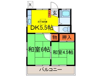 間取図 阿 部 荘