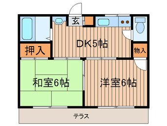 間取図 モンレーブ コーポ