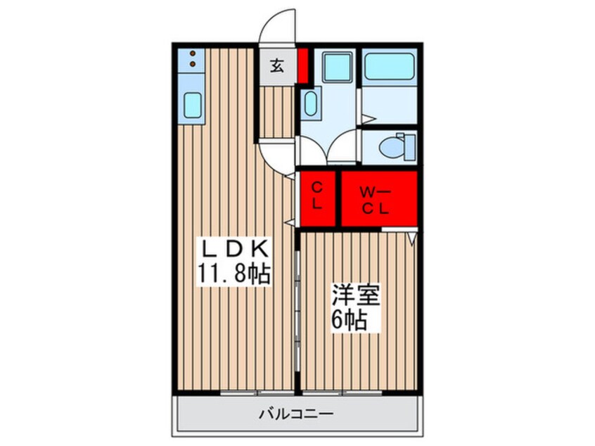 間取図 Ｌｕｍｉｎｏｕｓ