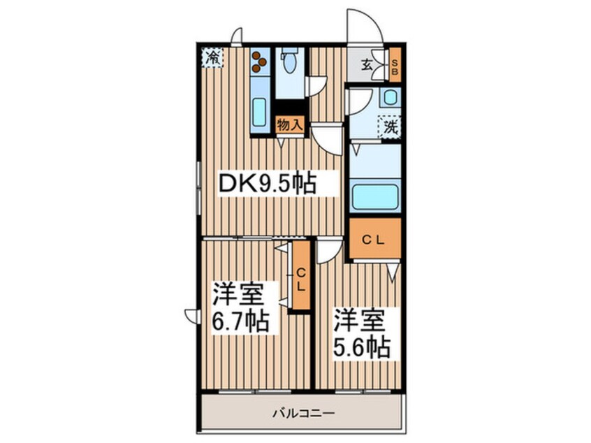 間取図 ウィンリファールⅠ