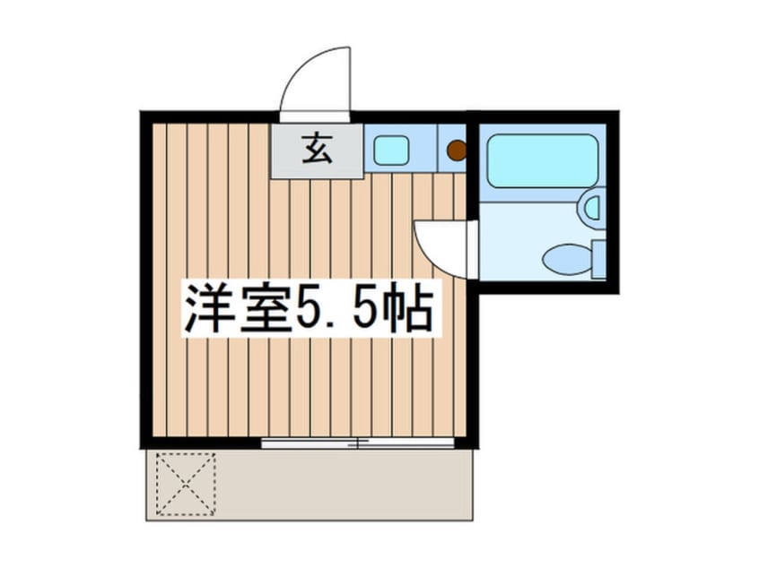 間取図 ヴェ－ル　ド　プレリ－