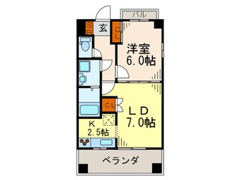 間取図 カスタリア押上