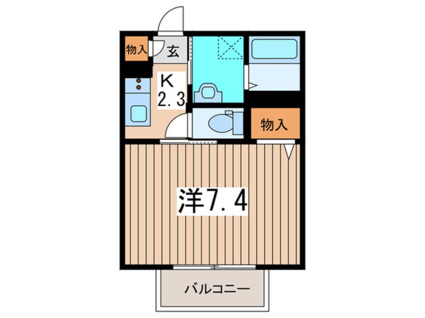 間取図 リバティ