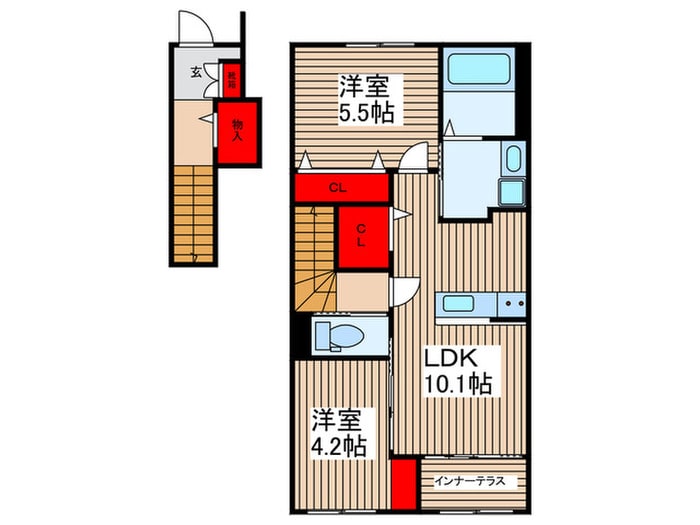 間取り図 ルナフォーリア