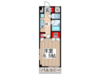 間取図 ウエスト　ポート