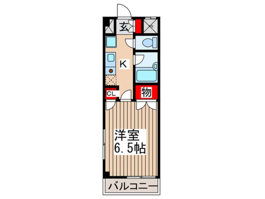 間取図 ウエスト　ポート