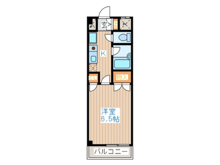 間取図 ウエスト　ポート