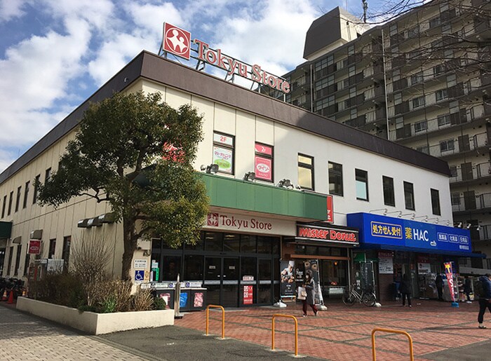 東急ストア根岸店(スーパー)まで300m MIRAIS根岸