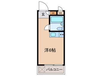 間取図 カエサル千早町