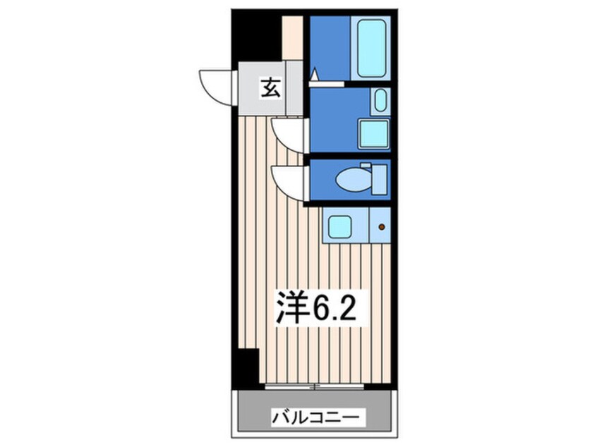 間取図 ニックハイム本牧（207）