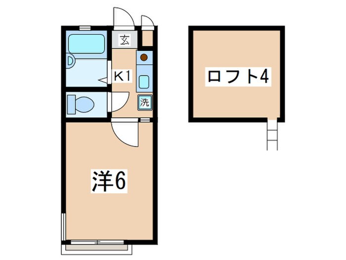 間取り図 ロッシェル相模大野Ⅱ