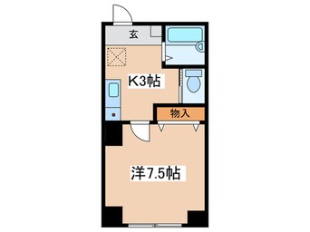 間取図 ピースフル平塚