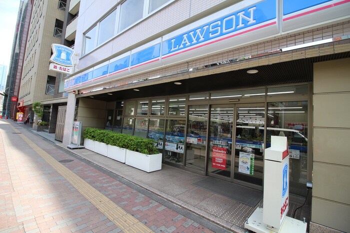 ローソン芝第一京浜(コンビニ)まで10m クリアウォ－タ芝