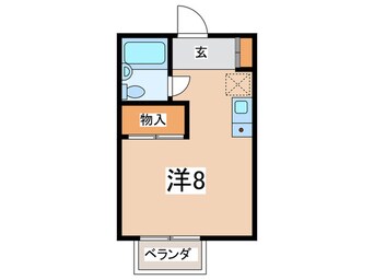 間取図 プランドール金沢八景