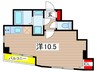 BRIGHT FUTURE 東大島 1Rの間取り
