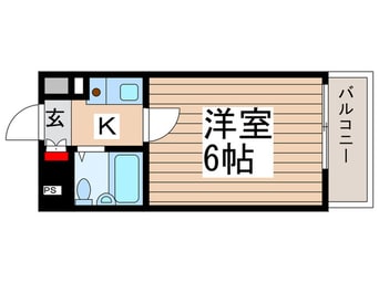 間取図 ジュネパレス新松戸第１４