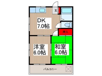 間取図 コ－ポ美苑