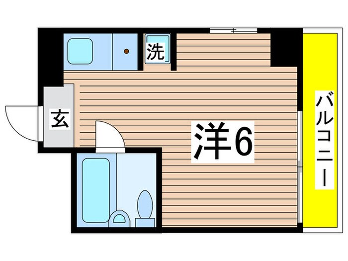 間取り図 プラーズ東砂