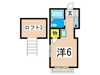 間取図 モンステラ港南Ｂ