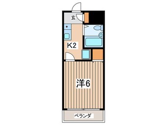 間取図 アカバネマンション