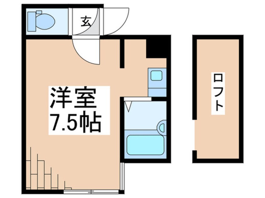 間取図 ロッシェル東淵野辺