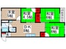 小金原第５コーポラス（310) 4DKの間取り