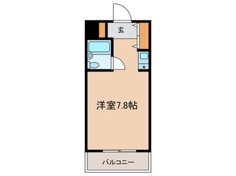 間取図 ﾗｲｵﾝｽﾞﾏﾝｼｮﾝ文京根津(404)