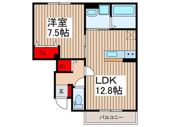 間取図 コンフォートはしば