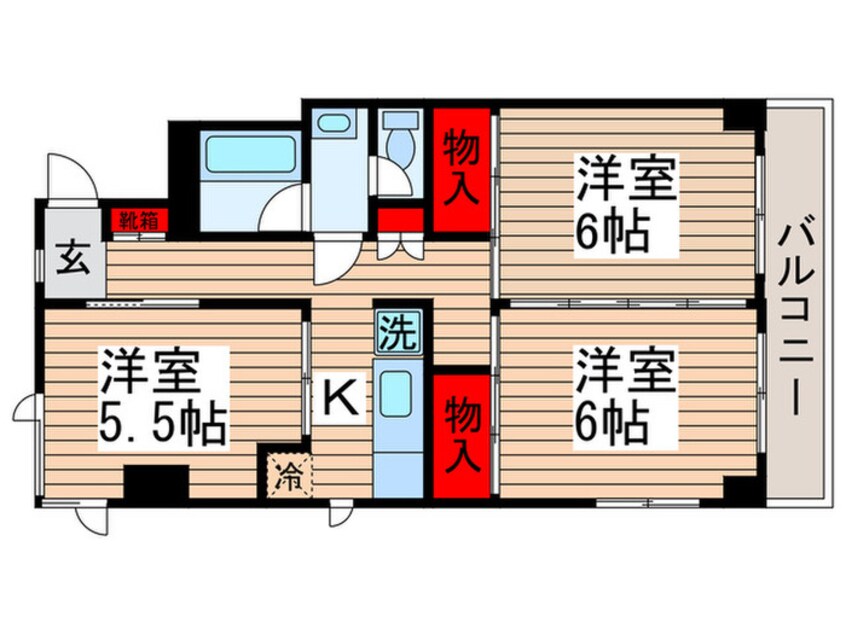 間取図 ＰＫマンション