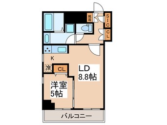 間取図 アイル秋葉原・ＥＡＳＴ（702）