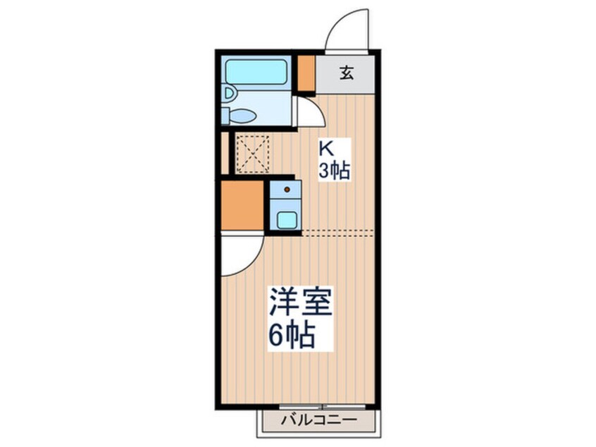 間取図 ジュネス鷹ノ台