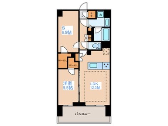 間取図 LIGHTTERRACE新宿御苑