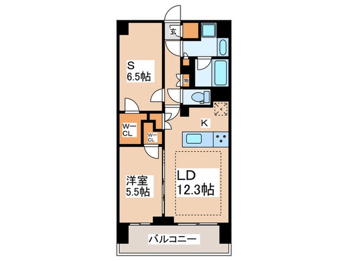 間取り図 LIGHTTERRACE新宿御苑