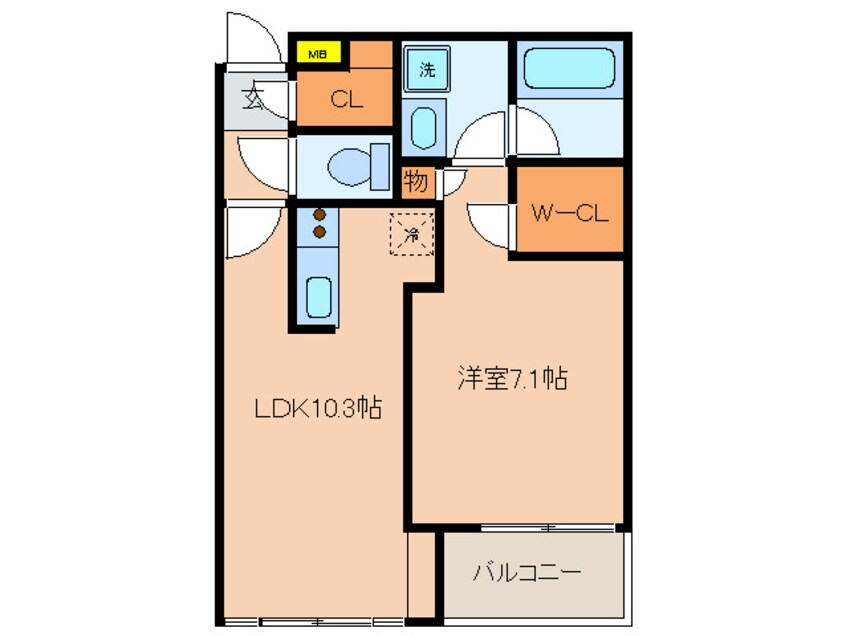 間取図 ポラリス