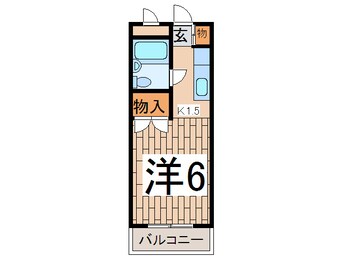 間取図 メゾン三宅