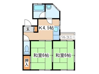 間取図 堀口ビル