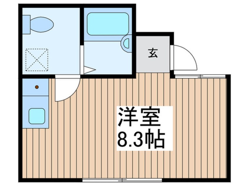 間取図 ビバリーヒルズ西伊興