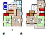 朝日2丁目戸建 4LDKの間取り