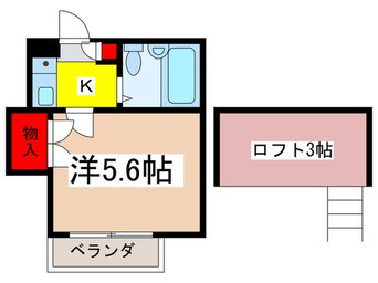 間取図 ハイツひらまつ十条