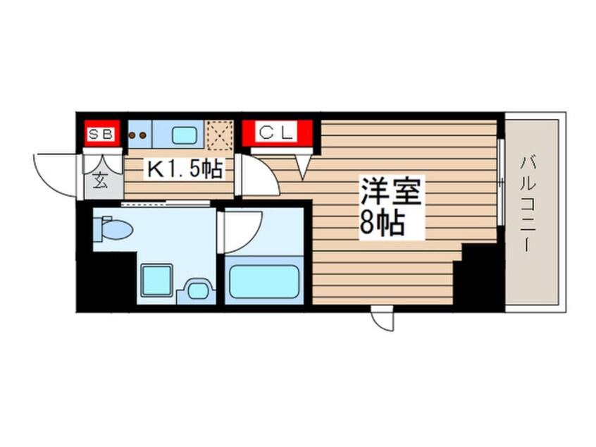 間取図 HY´s住吉Ⅱ（1004）