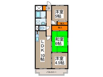 間取図 ブリ－ズ岩槻