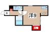 ラヴィエベール小岩 1Rの間取り
