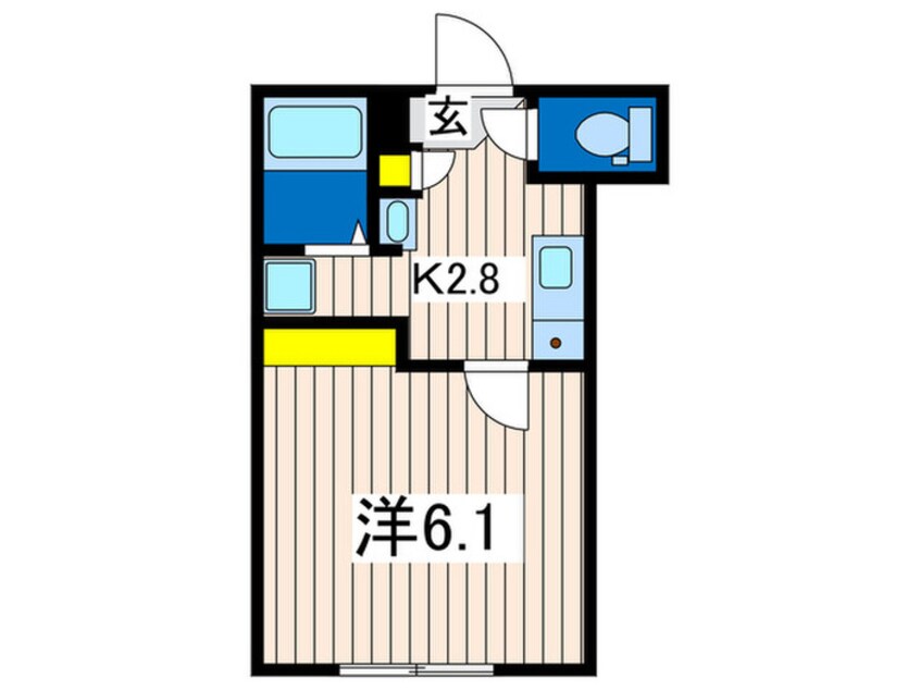 間取図 クレシア鷹取