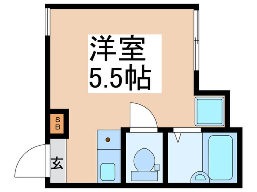 間取図 アイコートサティス